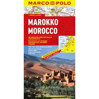 Marco Polo Kontinentalkarte Marokko 1:800.000: Mit Landschaftlich Schönen Strecken Und Sehenswürdigkeiten. Übersichtskarte Zum Ausklappen, Entfernungstabelle, Ortsregister, 5 Citypläne - Publicité Marco Polo Kontinentalkarte Marokko 1:800.000: Mit Landschaftlich Schönen Strecken Und Sehenswürdigkeiten. Übersichtskarte Zum Ausklappen, Entfernungstabelle, Ortsregister, 5 Citypläne - Publicité