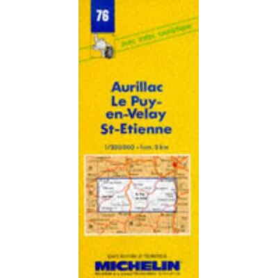 Michelin Travel Publications Michelin Aurillac - St. Etienne 1 : 200 000. (Michelin Maps) - Publicité Michelin Travel Publications Michelin Aurillac - St. Etienne 1 : 200 000. (Michelin Maps) - Publicité