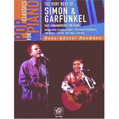 Hans-Günter Heumann Pop Classics For Piano: The Very Best Of Simon & Garfunkel. Easy Arrangements For Piano - Publicité Hans-Günter Heumann Pop Classics For Piano: The Very Best Of Simon & Garfunkel. Easy Arrangements For Piano - Publicité