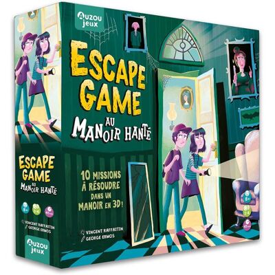 Vincent Raffaitin Escape Game Au Manoir Hanté - Publicité Vincent Raffaitin Escape Game Au Manoir Hanté - Publicité