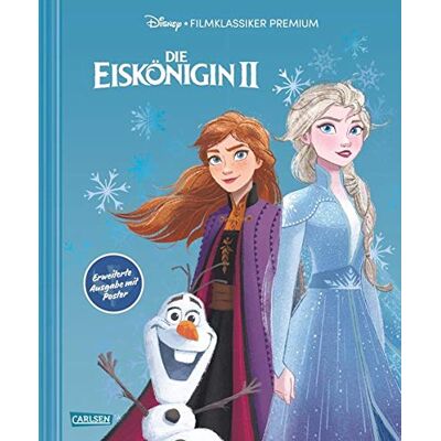 Walt Disney Disney: Die Eiskönigin 2 - Filmklassiker Premium: Erweiterte Ausgabe Mit Poster: Großformatiges Bilderbuch Zum Kinofilm Mit Premiumausstattung Und Beigelegtem Poster Zur Eiskönigin - Publicité Walt Disney Disney: Die Eiskönigin 2 - Filmklassiker Premium: Erweiterte Ausgabe Mit Poster: Großformatiges Bilderbuch Zum Kinofilm Mit Premiumausstattung Und Beigelegtem Poster Zur Eiskönigin - Publicité