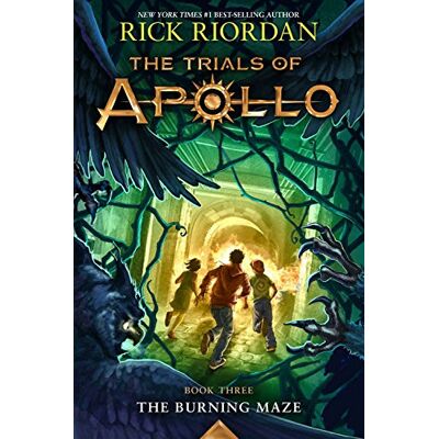 Rick Riordan The Trials Of Apollo, Book Three The Burning Maze (International Edition) - Publicité Rick Riordan The Trials Of Apollo, Book Three The Burning Maze (International Edition) - Publicité