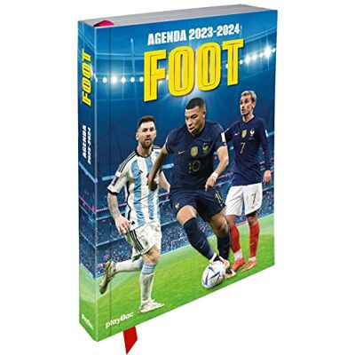 Play Bac Agenda Scolaire Foot 2023-2024 - Publicité Play Bac Agenda Scolaire Foot 2023-2024 - Publicité