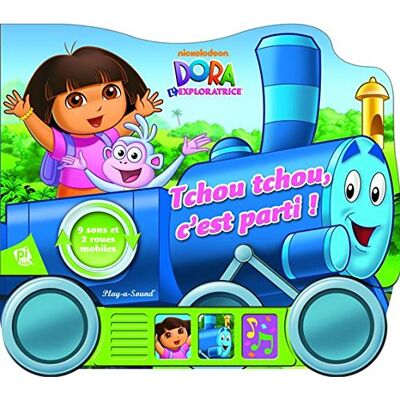 Collectif Dora L'Exploratrice : Tchou Tchou, C'Est Parti ! - Publicité Collectif Dora L'Exploratrice : Tchou Tchou, C'Est Parti ! - Publicité