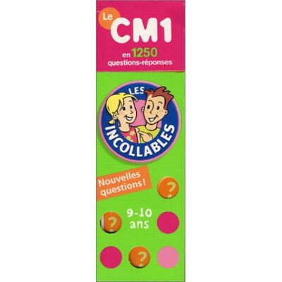 Play Bac Le Cm1 En 1250 Questions-Réponses : 9-10 Ans (Incollables) - Publicité Play Bac Le Cm1 En 1250 Questions-Réponses : 9-10 Ans (Incollables) - Publicité