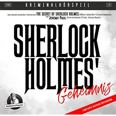 Sherlock Holmes‘ Geheimnis – Hörspiel - Publicité Sherlock Holmes‘ Geheimnis – Hörspiel - Publicité