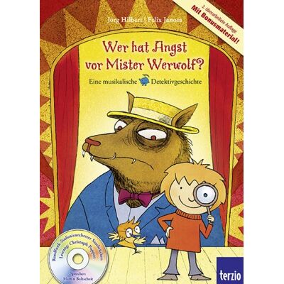 Jörg Hilbert Wer Hat Angst Vor Mister Werwolf? Eine Musikalische Detektivgeschichte (Buch Mit Audio-Cd) - Publicité Jörg Hilbert Wer Hat Angst Vor Mister Werwolf? Eine Musikalische Detektivgeschichte (Buch Mit Audio-Cd) - Publicité