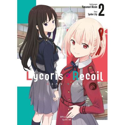Spider Lily Lycoris Recoil 02: Geheime Aufträge, Action Und Spionage Mit Highschool-Schülerinnen In Tokyo – Die Manga-Adaption Des Gefeierten Anime! - Publicité Spider Lily Lycoris Recoil 02: Geheime Aufträge, Action Und Spionage Mit Highschool-Schülerinnen In Tokyo – Die Manga-Adaption Des Gefeierten Anime! - Publicité