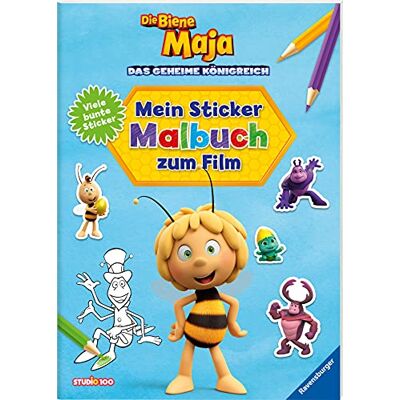 Die Biene Maja: Mein Sticker-Malbuch Zum Film - Publicité Die Biene Maja: Mein Sticker-Malbuch Zum Film - Publicité