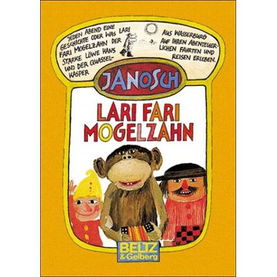 Janosch Lari Fari Mogelzahn - Publicité Janosch Lari Fari Mogelzahn - Publicité