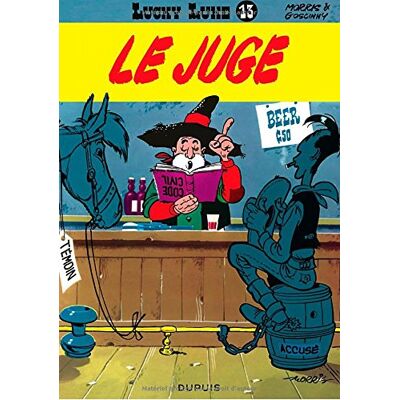 Morris Lucky Luke. Vol. 13. Le Juge - Publicité Morris Lucky Luke. Vol. 13. Le Juge - Publicité