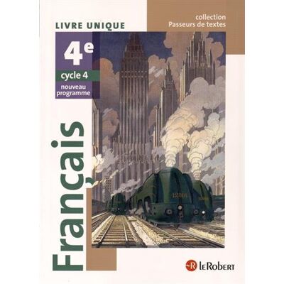 Corinne Abensour Français 4e, Cycle 4 : Livre Unique : Nouveau Programme - Publicité Corinne Abensour Français 4e, Cycle 4 : Livre Unique : Nouveau Programme - Publicité