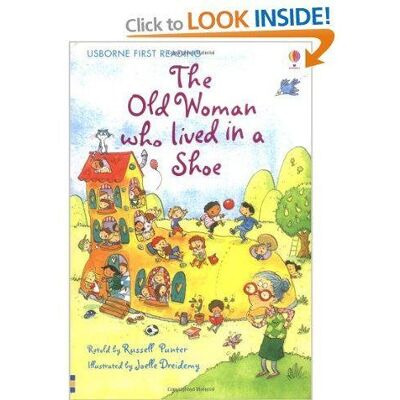 Usborne Old Woman Who Lived In The Shoe (First Reading Level 2) - Publicité Usborne Old Woman Who Lived In The Shoe (First Reading Level 2) - Publicité