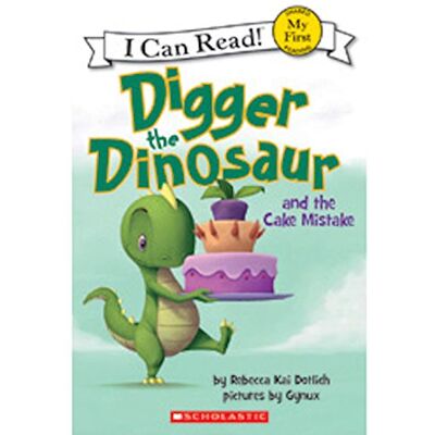 Digger The Dinosaur And The Cake Mistake - Publicité Digger The Dinosaur And The Cake Mistake - Publicité