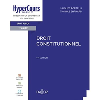 Hugues Portelli Droit Constitutionnel : 2021 - Publicité Hugues Portelli Droit Constitutionnel : 2021 - Publicité