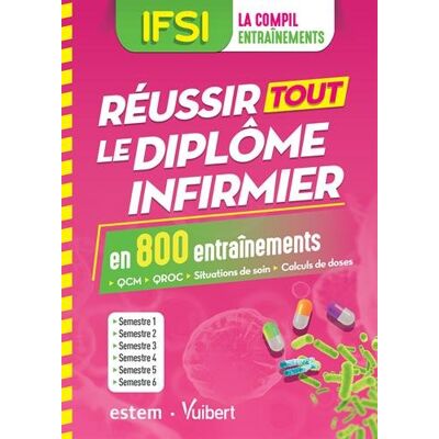 Collectif Réussir Tout Le Diplôme Infirmier : En 800 Entraînements : Ifsi, La Compil Entraînements - Publicité Collectif Réussir Tout Le Diplôme Infirmier : En 800 Entraînements : Ifsi, La Compil Entraînements - Publicité