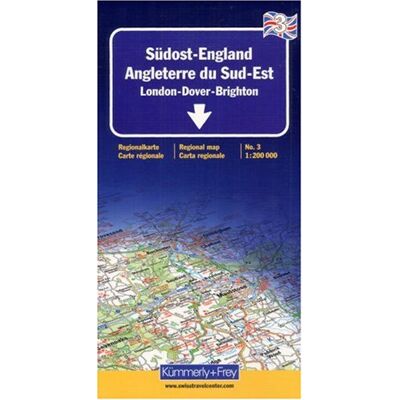 Collectif Kümmerly & Frey Karten, Südost-England: Straßenkarte. Blatt 3. Offizielle Karte Der Automobile Association (Aa). Mit Sehenswürdigkeiten, Index Und Stadtplänen - Publicité Collectif Kümmerly & Frey Karten, Südost-England: Straßenkarte. Blatt 3. Offizielle Karte Der Automobile Association (Aa). Mit Sehenswürdigkeiten, Index Und Stadtplänen - Publicité