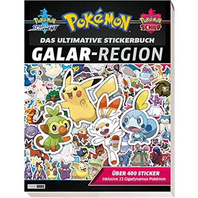 Panini Pokémon: Das Ultimative Stickerbuch: Galar-Region: Über 400 Sticker, Inklusive 23 Gigadynamax-Pokémon - Publicité Panini Pokémon: Das Ultimative Stickerbuch: Galar-Region: Über 400 Sticker, Inklusive 23 Gigadynamax-Pokémon - Publicité