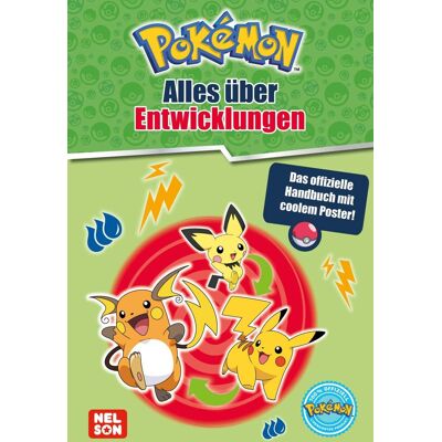 Pokémon Handbuch: Alles Über Entwicklungen: Das Offizielle Handbuch Mit Coolem Poster - Publicité Pokémon Handbuch: Alles Über Entwicklungen: Das Offizielle Handbuch Mit Coolem Poster - Publicité