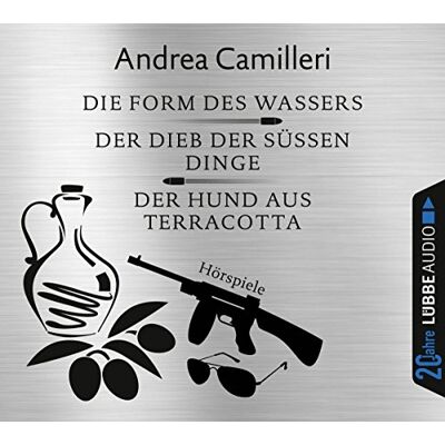 Andrea Camilleri Die Form Des Wassers / Der Hund Aus Terracotta / Der Dieb Der Süßen Dinge: . Jubiläumsausgabe. Publicité Andrea Camilleri Die Form Des Wassers / Der Hund Aus Terracotta / Der Dieb Der Süßen Dinge: . Jubiläumsausgabe. Publicité