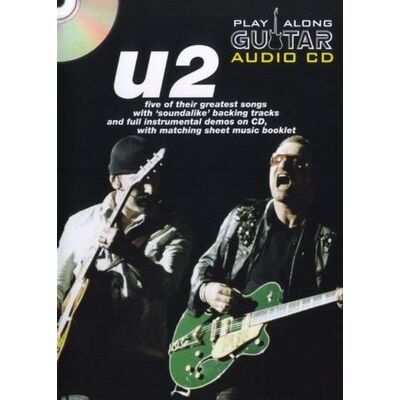 Various Play Along Guitar Audio Cd U2 Tab - Publicité Various Play Along Guitar Audio Cd U2 Tab - Publicité