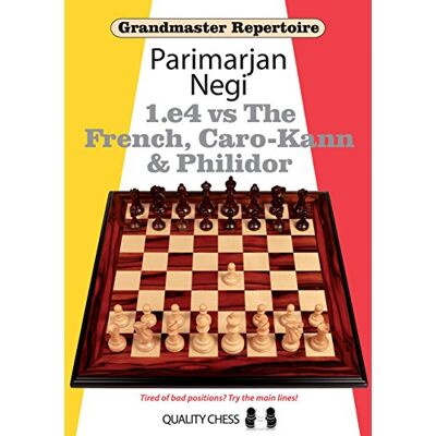 Parimarjan Negi E4 Vs The French, Caro-Kann & Philidor (Grandmaster Repertoire) - Publicité Parimarjan Negi E4 Vs The French, Caro-Kann & Philidor (Grandmaster Repertoire) - Publicité
