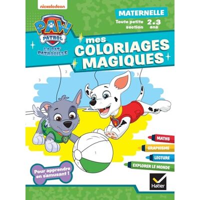Rachel Valentin Mes Coloriages Magiques La Pat' Patrouille : Maternelle, Toute Petite Section, 2-3 Ans - Publicité Rachel Valentin Mes Coloriages Magiques La Pat' Patrouille : Maternelle, Toute Petite Section, 2-3 Ans - Publicité