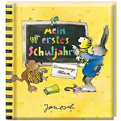 Janosch - Mein Erstes Schuljahr: Erinnerungsalbum - Publicité Janosch - Mein Erstes Schuljahr: Erinnerungsalbum - Publicité
