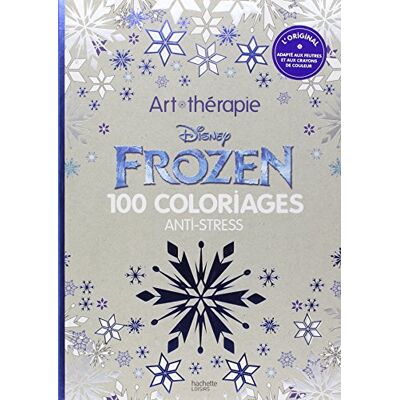 Disney Frozen : 100 Coloriages Anti-Stress - Publicité Disney Frozen : 100 Coloriages Anti-Stress - Publicité