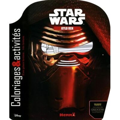 Disney Star Wars : Kylo Ren : Coloriages & Activités - Publicité Disney Star Wars : Kylo Ren : Coloriages & Activités - Publicité