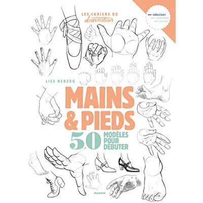 Lise Herzog Mains & Pieds : 50 Modèles Pour Débuter - Publicité Lise Herzog Mains & Pieds : 50 Modèles Pour Débuter - Publicité