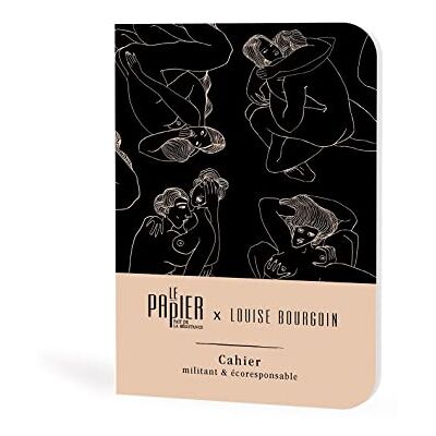 Louise Bourgoin Cahier Militant & Écoresponsable - Publicité Louise Bourgoin Cahier Militant & Écoresponsable - Publicité