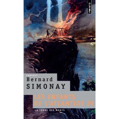 Bernard Simonay Les Enfants De L'Atlantide. Vol. 4. La Terre Des Morts - Publicité Bernard Simonay Les Enfants De L'Atlantide. Vol. 4. La Terre Des Morts - Publicité
