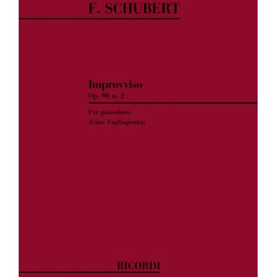 Franz Schubert Improvvisi Op. 90 D. 899: N. 2 (Piano) - Publicité Franz Schubert Improvvisi Op. 90 D. 899: N. 2 (Piano) - Publicité