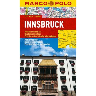Marco Polo Cityplan Innsbruck 1:10 000 (Marco Polo City Maps) - Publicité Marco Polo Cityplan Innsbruck 1:10 000 (Marco Polo City Maps) - Publicité