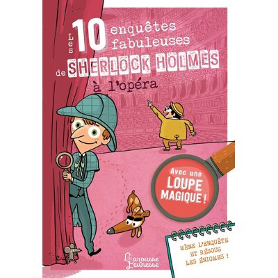 Sandra Lebrun Les 10 Enquêtes De Sherlock Holmes À L'Opéra - Publicité Sandra Lebrun Les 10 Enquêtes De Sherlock Holmes À L'Opéra - Publicité