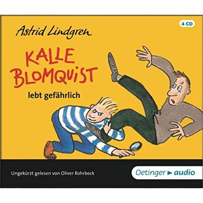 Astrid Lindgren Kalle Blomquist: Lebt Gefährlich (4 Cd) - Publicité Astrid Lindgren Kalle Blomquist: Lebt Gefährlich (4 Cd) - Publicité