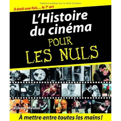 Vincent Mirabel L'Histoire Du Cinéma Pour Les Nuls - Publicité Vincent Mirabel L'Histoire Du Cinéma Pour Les Nuls - Publicité