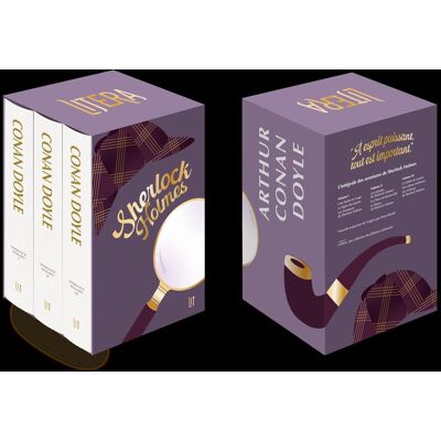 Doyle, Arthur Conan Sherlock Holmes : Coffret Intégrale - Publicité Doyle, Arthur Conan Sherlock Holmes : Coffret Intégrale - Publicité