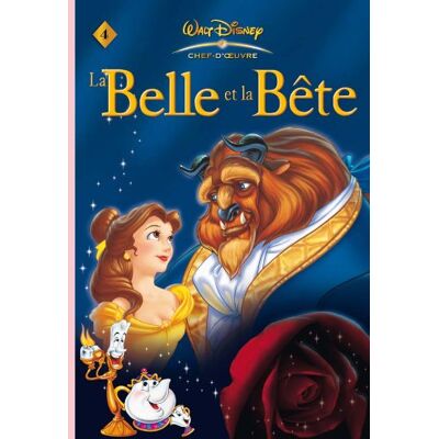 Walt Disney : Chef-D'Oeuvre. Vol. 4. La Belle Et La Bête - Publicité Walt Disney : Chef-D'Oeuvre. Vol. 4. La Belle Et La Bête - Publicité