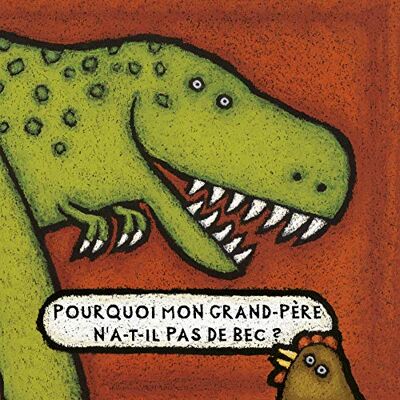 Lila Prap Pourquoi Mon Grand-Père N'A-T-Il Pas De Bec ? - Publicité Lila Prap Pourquoi Mon Grand-Père N'A-T-Il Pas De Bec ? - Publicité
