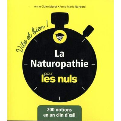 La Naturopathie Pour Les Nuls : 200 Notions En Un Clin D'Oeil - Publicité La Naturopathie Pour Les Nuls : 200 Notions En Un Clin D'Oeil - Publicité