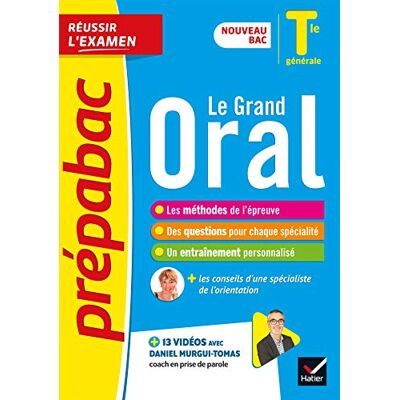 Collectif Le Grand Oral, Terminale Générale : Nouveau Bac - Publicité Collectif Le Grand Oral, Terminale Générale : Nouveau Bac - Publicité