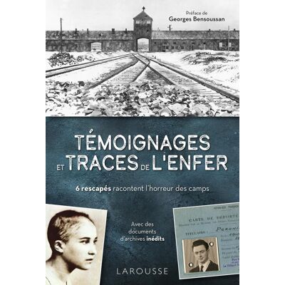 Ida Grinspan Témoignages Et Traces De L'Enfer : 6 Rescapés Racontent L'Horreur Des Camps - Publicité Ida Grinspan Témoignages Et Traces De L'Enfer : 6 Rescapés Racontent L'Horreur Des Camps - Publicité