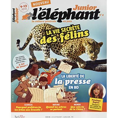 Collectif L'Eléphant Junior, N° 4. La Vie Secrète Des Félins - Publicité Collectif L'Eléphant Junior, N° 4. La Vie Secrète Des Félins - Publicité