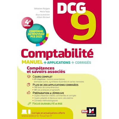 Sébastien Paugam Dcg 9 Comptabilité : Manuel Et Applications - Publicité Sébastien Paugam Dcg 9 Comptabilité : Manuel Et Applications - Publicité