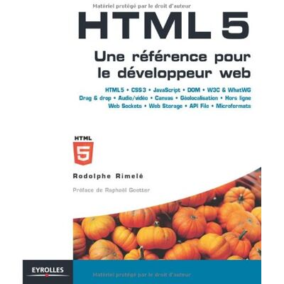 Rodolphe Rimelé Html5 : Une Référence Pour Le Développeur Web - Publicité Rodolphe Rimelé Html5 : Une Référence Pour Le Développeur Web - Publicité