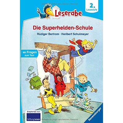 Rüdiger Bertram Die Superhelden-Schule (Leserabe - 2. Lesestufe) - Publicité Rüdiger Bertram Die Superhelden-Schule (Leserabe - 2. Lesestufe) - Publicité