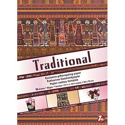 Barbara Behr Traditionnal : Papier Cadeau Fantaisie - Publicité Barbara Behr Traditionnal : Papier Cadeau Fantaisie - Publicité