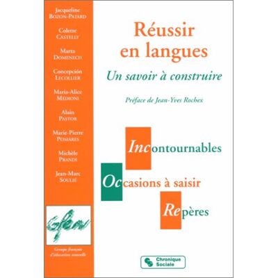 Collectif Réussir En Langues : Un Savoir À Construire - Publicité Collectif Réussir En Langues : Un Savoir À Construire - Publicité